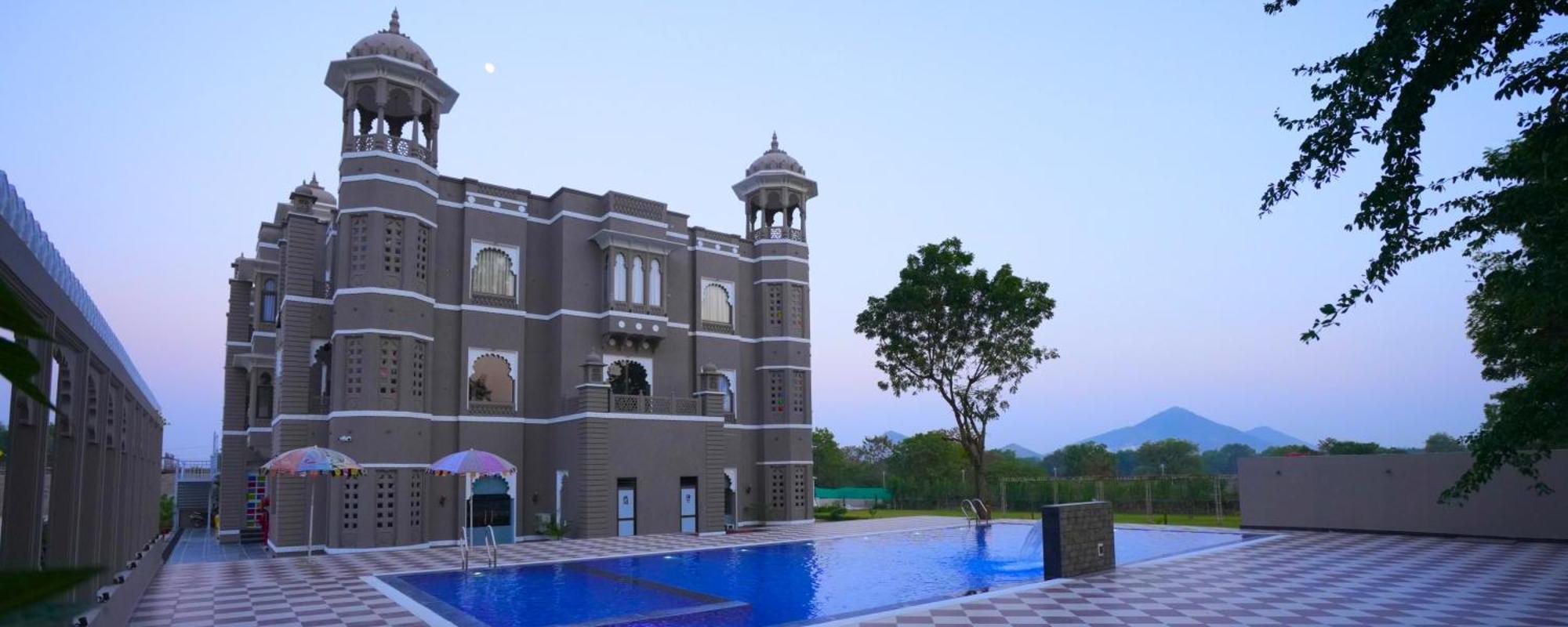 The Biletha Bagh Hotell Udaipur Exteriör bild