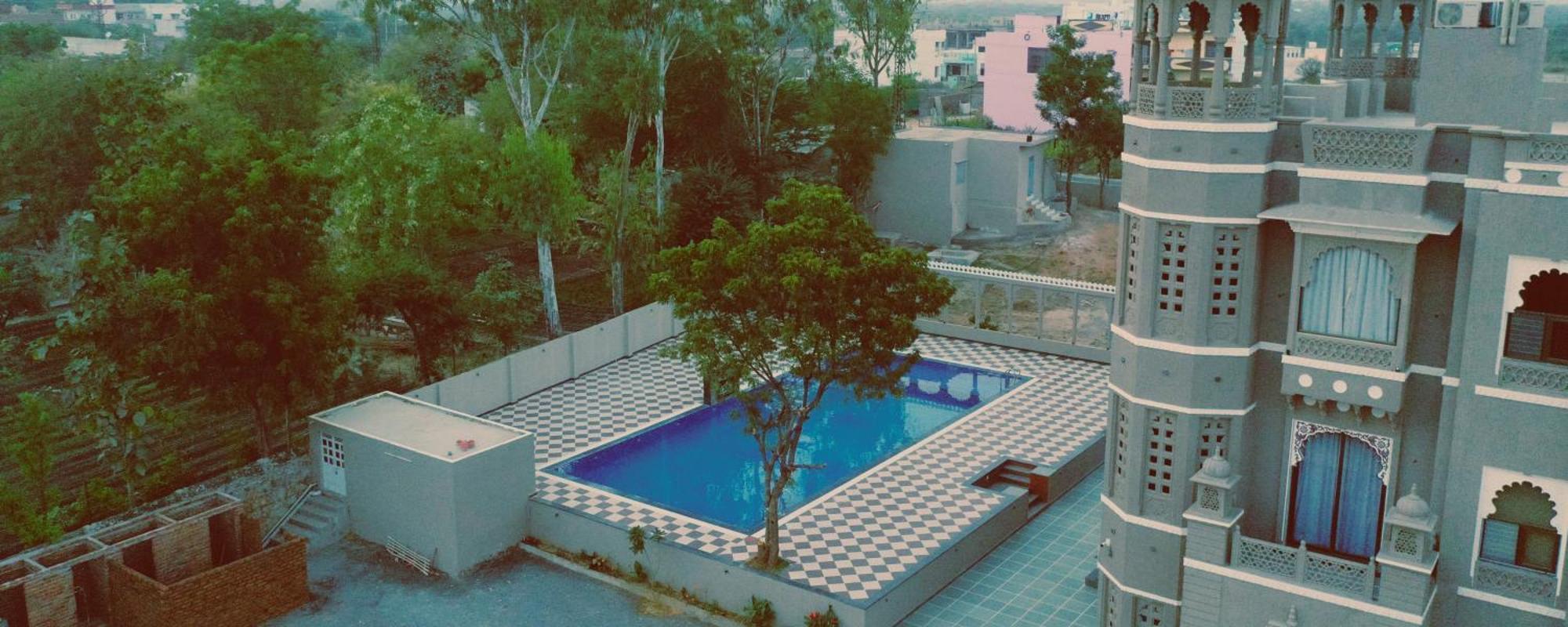 The Biletha Bagh Hotell Udaipur Exteriör bild
